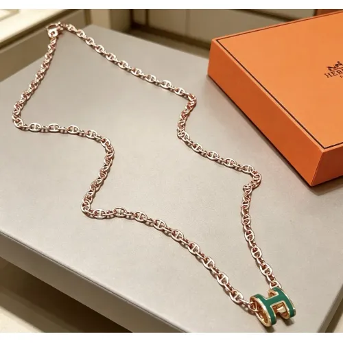 Replica Hermes Necklaces #1478429 $40.00 USD for Wholesale