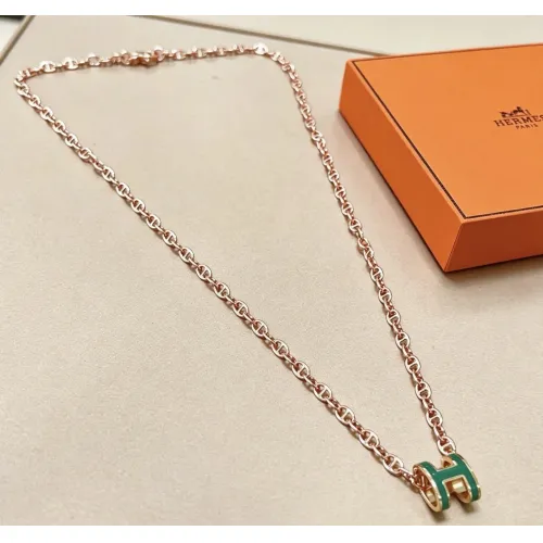 Replica Hermes Necklaces #1478429 $40.00 USD for Wholesale