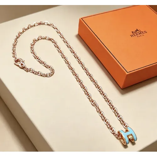 Wholesale Hermes Necklaces #1478430 $40.00 USD, Wholesale Quality Replica Hermes Necklaces