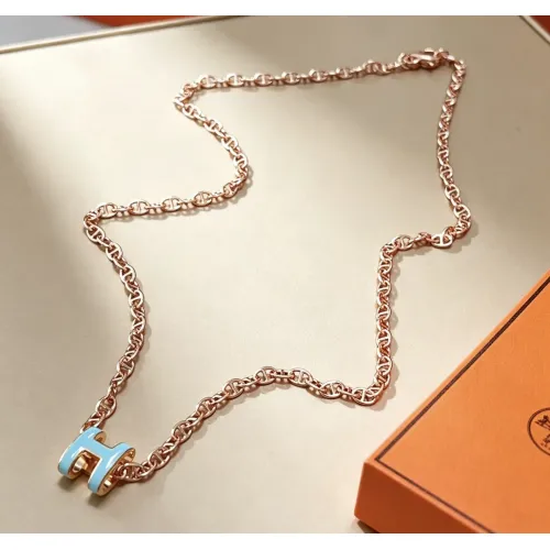 Replica Hermes Necklaces #1478430 $40.00 USD for Wholesale
