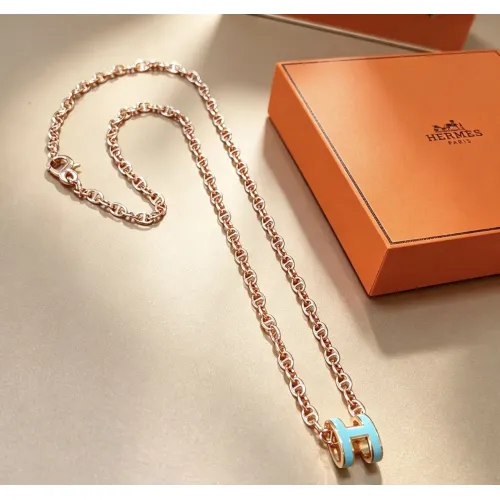Replica Hermes Necklaces #1478430 $40.00 USD for Wholesale