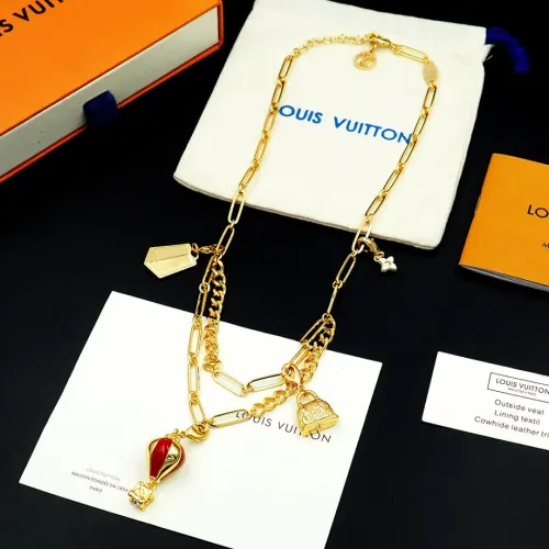 Wholesale Louis Vuitton Necklaces #1478448 $40.00 USD, Wholesale Quality Replica Louis Vuitton Necklaces