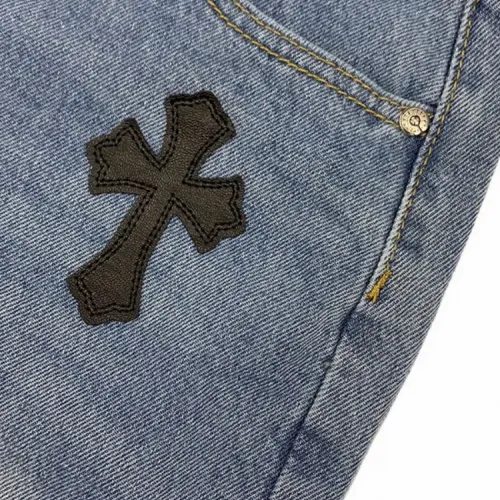 Replica Chrome Hearts Jeans For Unisex #1478530 $48.00 USD for Wholesale