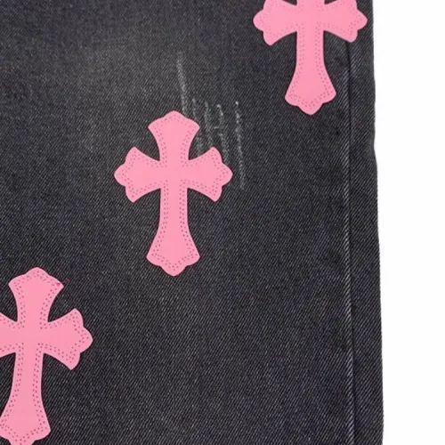 Replica Chrome Hearts Jeans For Unisex #1478531 $48.00 USD for Wholesale