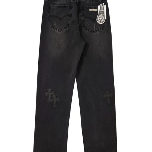 Replica Chrome Hearts Jeans For Unisex #1478532 $48.00 USD for Wholesale