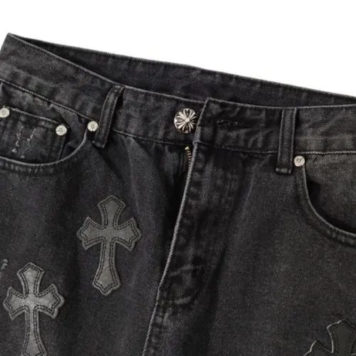 Replica Chrome Hearts Jeans For Unisex #1478532 $48.00 USD for Wholesale