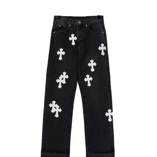 Wholesale Chrome Hearts Jeans For Unisex #1478533 $48.00 USD, Wholesale Quality Replica Chrome Hearts Jeans
