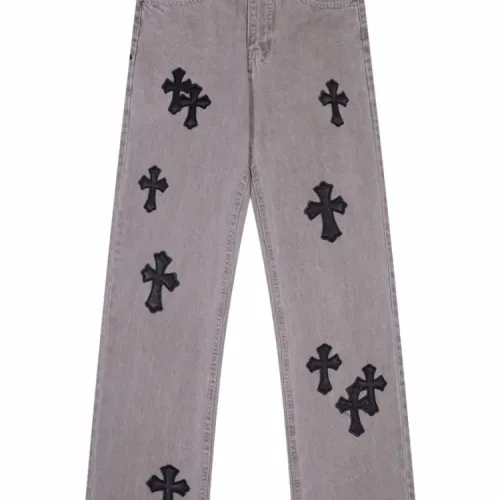Wholesale Chrome Hearts Jeans For Unisex #1478534 $52.00 USD, Wholesale Quality Replica Chrome Hearts Jeans