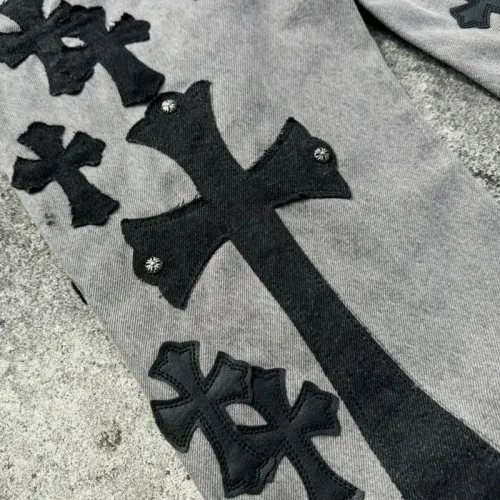 Replica Chrome Hearts Jeans For Unisex #1478537 $72.00 USD for Wholesale