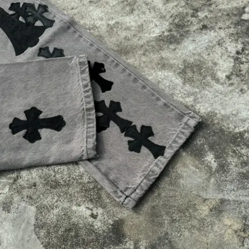 Replica Chrome Hearts Jeans For Unisex #1478537 $72.00 USD for Wholesale