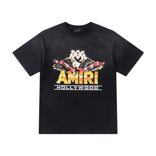 Wholesale Amiri T-Shirts Short Sleeved For Unisex #1478540 $38.00 USD, Wholesale Quality Replica Amiri T-Shirts