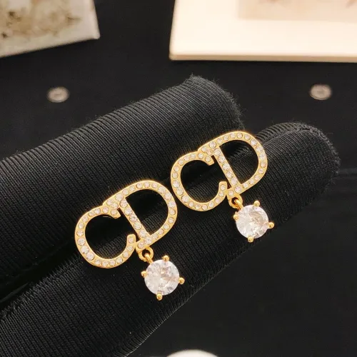 Replica Christian Dior Earrings For Women #1478591 $27.00 USD for Wholesale