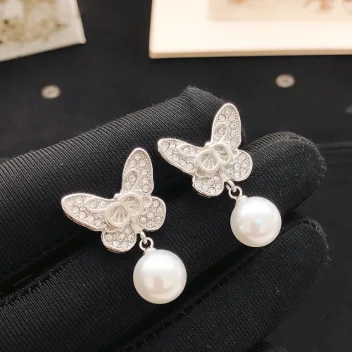Replica Christian Dior Earrings For Women #1478593 $27.00 USD for Wholesale
