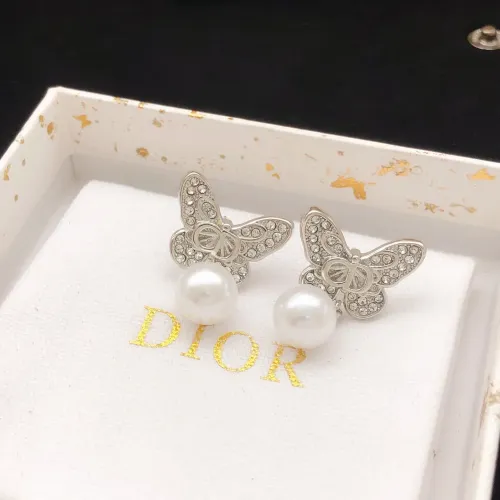 Replica Christian Dior Earrings For Women #1478593 $27.00 USD for Wholesale