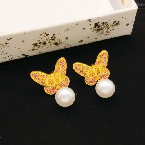 Replica Christian Dior Earrings For Women #1478594 $27.00 USD for Wholesale