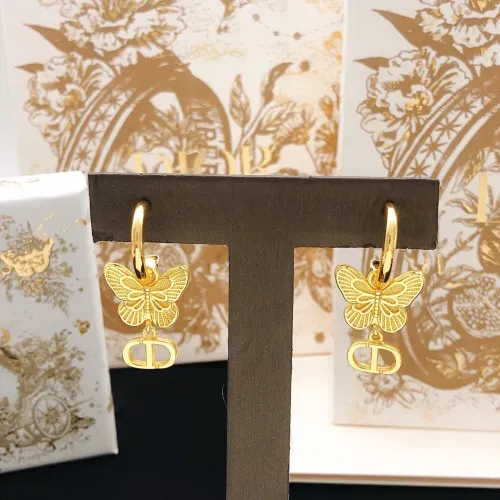 Replica Christian Dior Earrings For Women #1478596 $27.00 USD for Wholesale