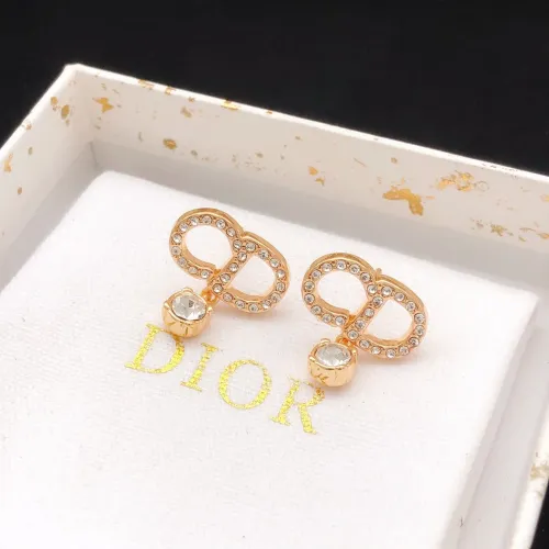 Replica Christian Dior Earrings For Women #1478597 $27.00 USD for Wholesale