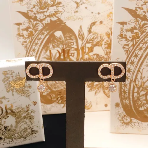 Replica Christian Dior Earrings For Women #1478597 $27.00 USD for Wholesale