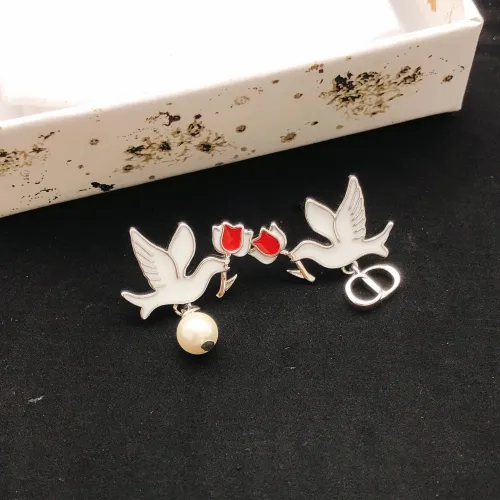Replica Christian Dior Earrings For Women #1478605 $27.00 USD for Wholesale