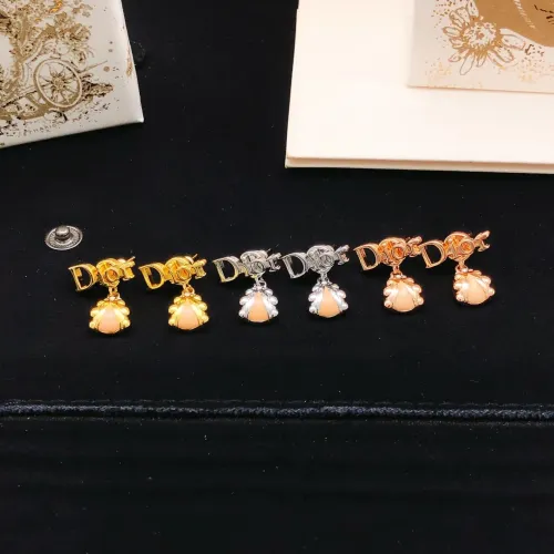 Replica Christian Dior Earrings For Women #1478607 $27.00 USD for Wholesale