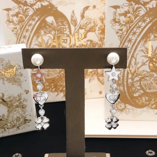 Replica Christian Dior Earrings For Women #1478610 $29.00 USD for Wholesale