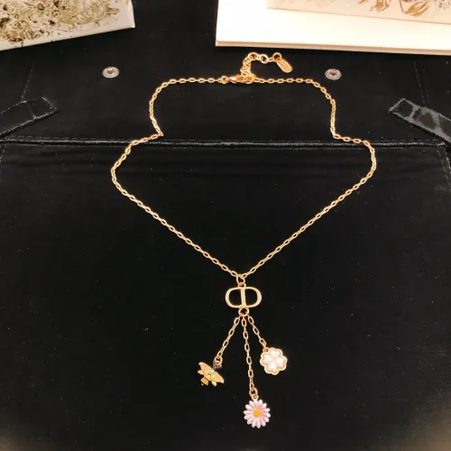 Wholesale Christian Dior Necklaces For Women #1478617 $29.00 USD, Wholesale Quality Replica Christian Dior Necklaces