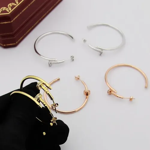 Replica Cartier Earrings For Women #1478655 $25.00 USD for Wholesale