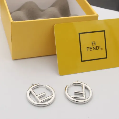 Wholesale Fendi Earrings For Women #1478691 $29.00 USD, Wholesale Quality Replica Fendi Earrings