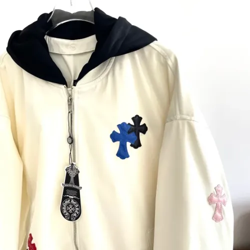 Replica Chrome Hearts Jackets Long Sleeved For Unisex #1478781 $82.00 USD for Wholesale