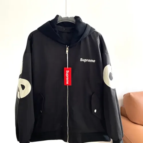 Replica Supreme Jackets Long Sleeved For Unisex #1478795 $82.00 USD for Wholesale