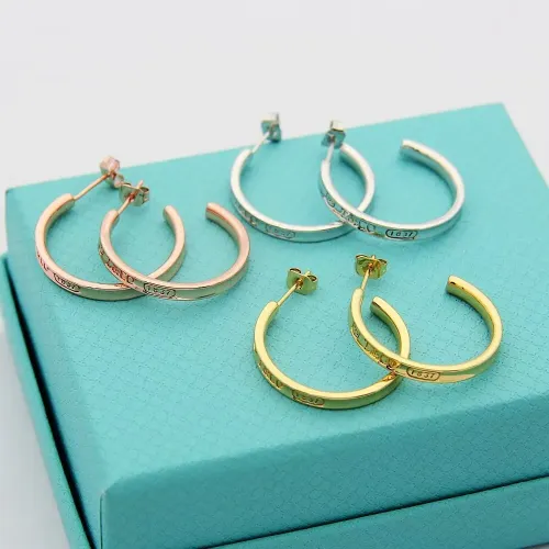 Replica Tiffany Earrings For Women #1478810 $25.00 USD for Wholesale