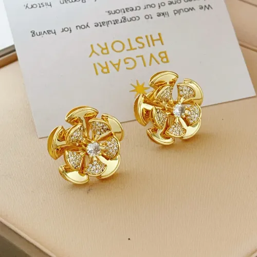 Replica Bvlgari Earrings For Women #1478826 $38.00 USD for Wholesale