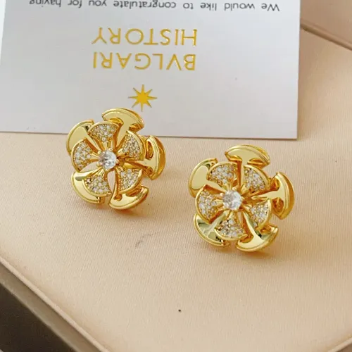 Replica Bvlgari Earrings For Women #1478826 $38.00 USD for Wholesale