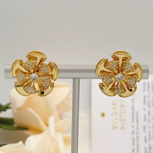 Replica Bvlgari Earrings For Women #1478826 $38.00 USD for Wholesale