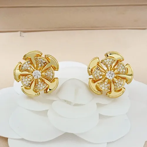 Replica Bvlgari Earrings For Women #1478826 $38.00 USD for Wholesale