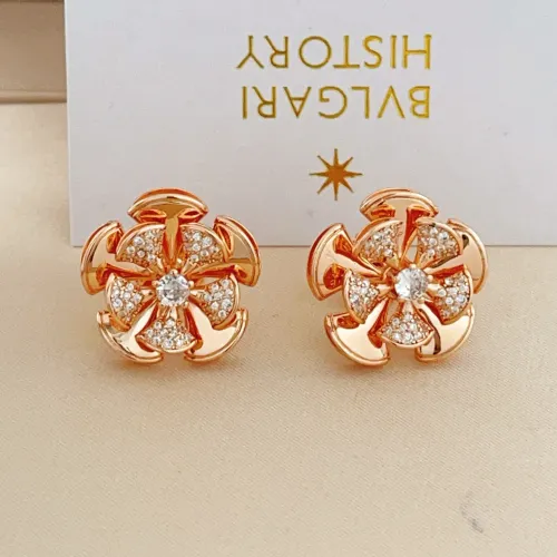 Wholesale Bvlgari Earrings For Women #1478827 $38.00 USD, Wholesale Quality Replica Bvlgari Earrings