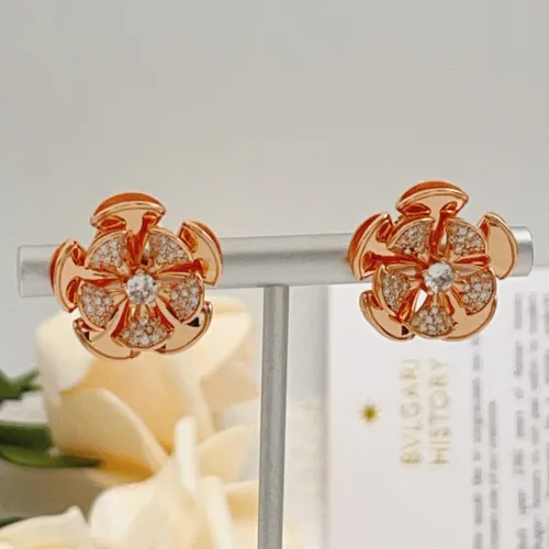 Replica Bvlgari Earrings For Women #1478827 $38.00 USD for Wholesale
