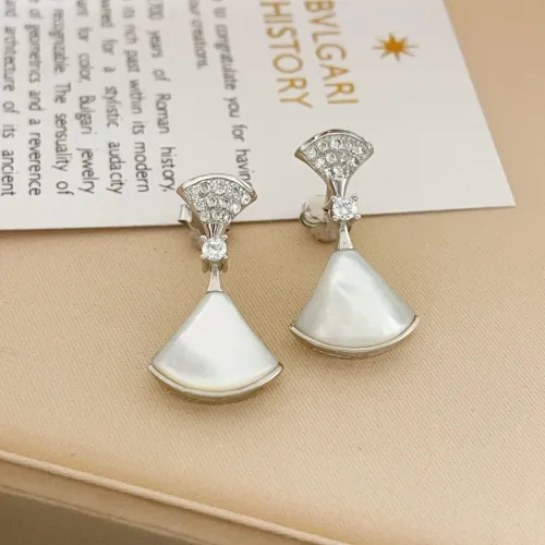 Wholesale Bvlgari Earrings For Women #1478828 $34.00 USD, Wholesale Quality Replica Bvlgari Earrings