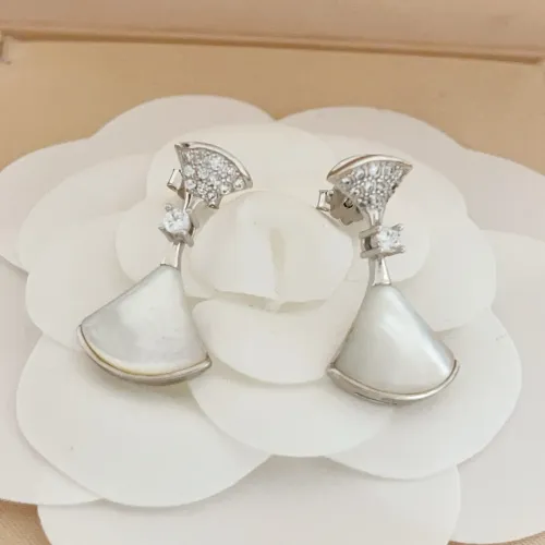 Replica Bvlgari Earrings For Women #1478828 $34.00 USD for Wholesale