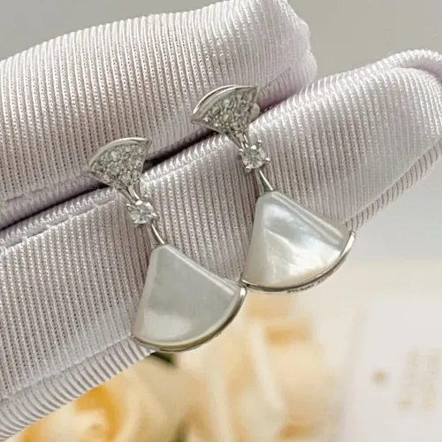 Replica Bvlgari Earrings For Women #1478828 $34.00 USD for Wholesale
