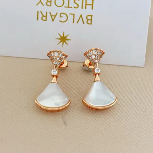 Wholesale Bvlgari Earrings For Women #1478829 $34.00 USD, Wholesale Quality Replica Bvlgari Earrings
