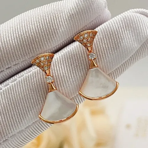 Replica Bvlgari Earrings For Women #1478829 $34.00 USD for Wholesale