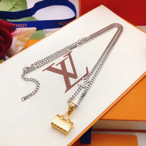 Wholesale Louis Vuitton Necklaces #1478845 $36.00 USD, Wholesale Quality Replica Louis Vuitton Necklaces