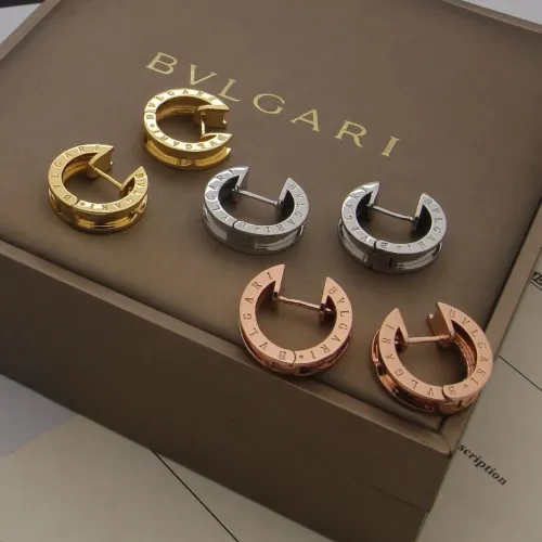 Replica Bvlgari Earrings For Women #1478860 $25.00 USD for Wholesale