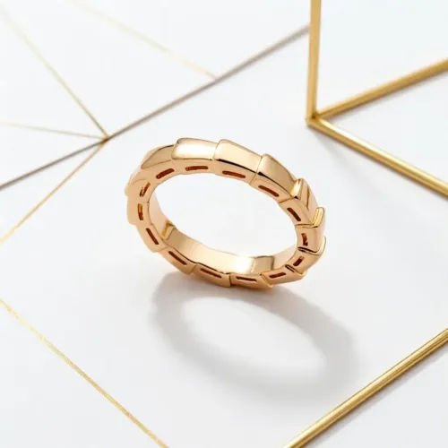 Wholesale Bvlgari Rings In Rose Gold For Unisex #1478873 $25.00 USD, Wholesale Quality Replica Bvlgari Rings
