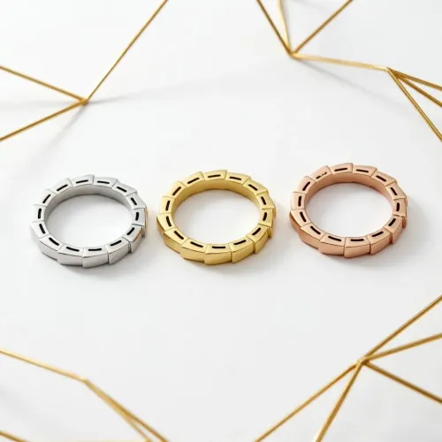 Replica Bvlgari Rings In Gold For Unisex #1478874 $25.00 USD for Wholesale