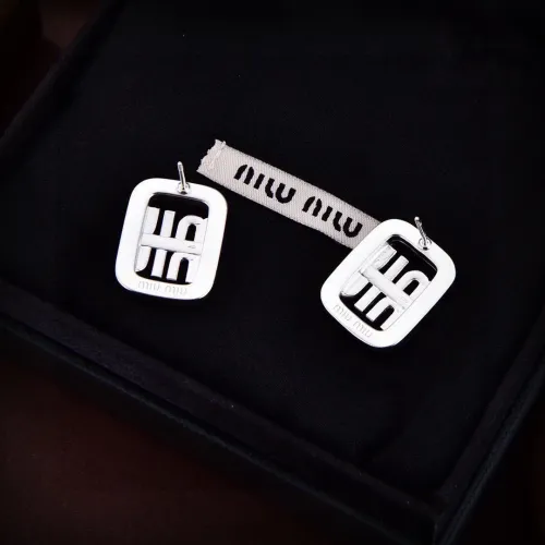 Replica MIU MIU Earrings For Women #1478885 $25.00 USD for Wholesale