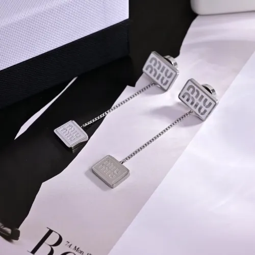 Wholesale MIU MIU Earrings For Women #1478898 $27.00 USD, Wholesale Quality Replica MIU MIU Earrings