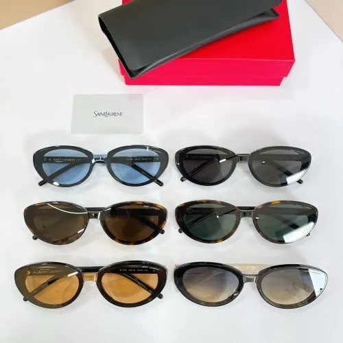 Replica Yves Saint Laurent YSL AAA Quality Sunglasses #1478956 $60.00 USD for Wholesale