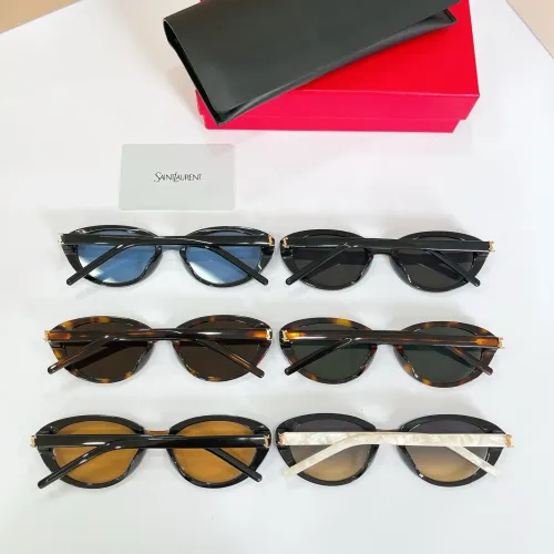 Replica Yves Saint Laurent YSL AAA Quality Sunglasses #1478959 $60.00 USD for Wholesale